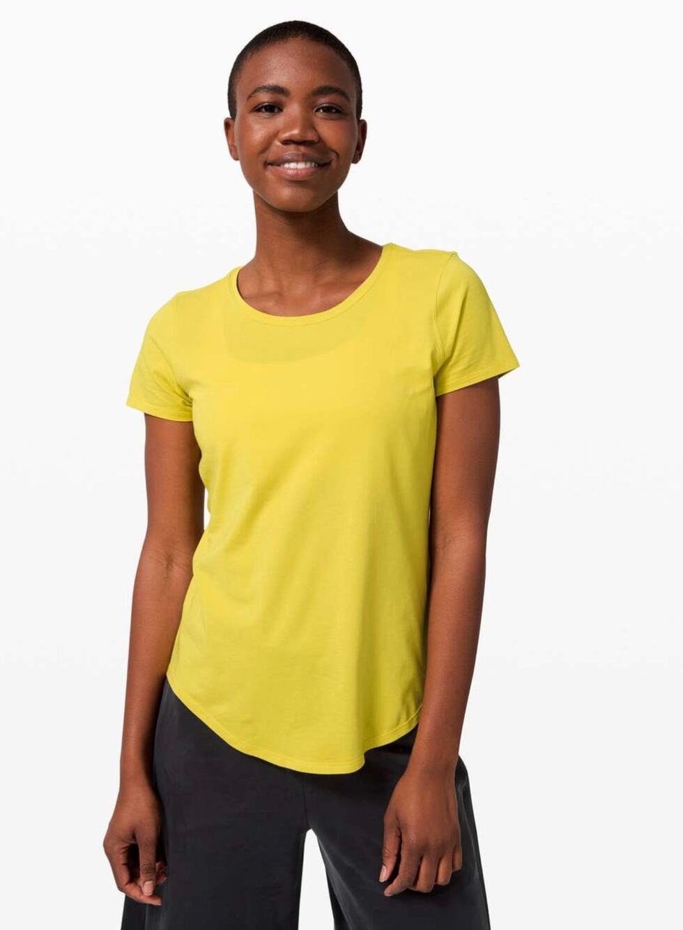 Lululemon Women’s Love Crewneck T-Shirt Soleil Yellow Size 10